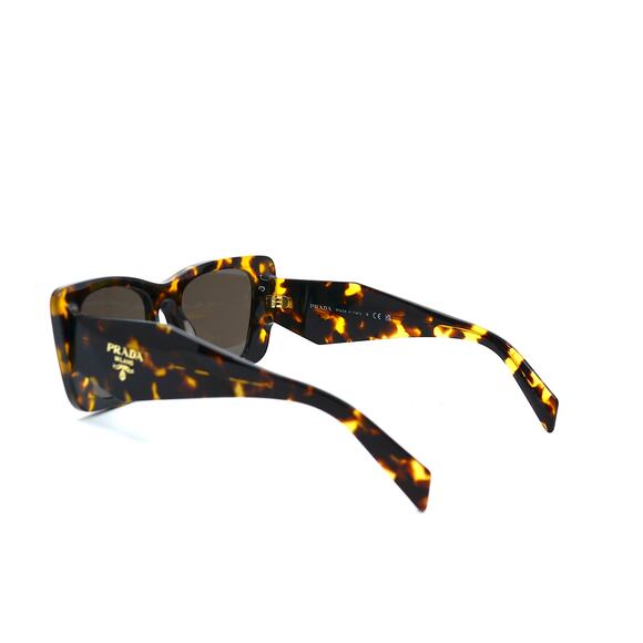 NEW PRADA 08YS DARK HAVANA BROWN WOMEN'S AUTHENTIC SUNGLASSES - Picture 5 of 13